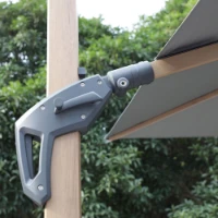 Immagine di Ombrellone Monaco Wood 3×3 m