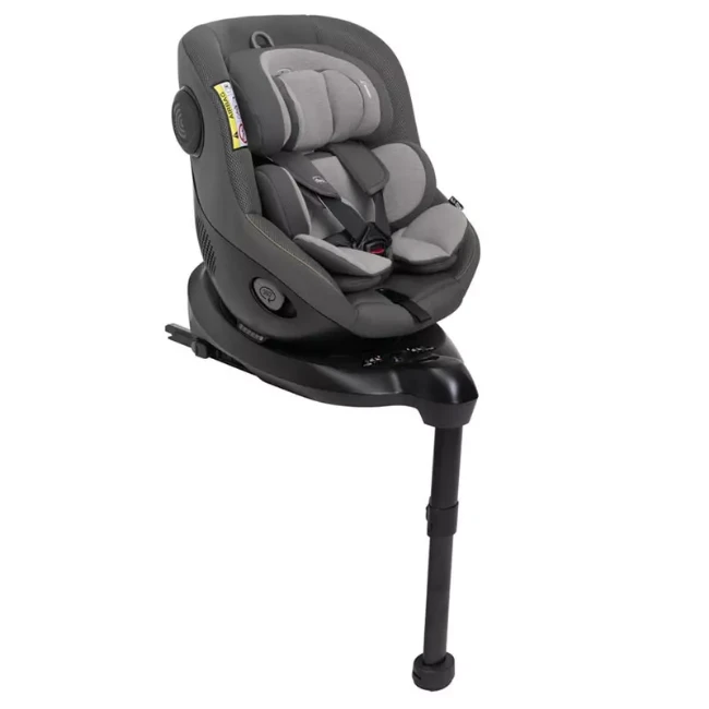Chicco Seggiolino Auto Seat105 i-Size per Bambini 0-4 Anni con Isofix, Gamba di Supporto e Base Girevole 360°