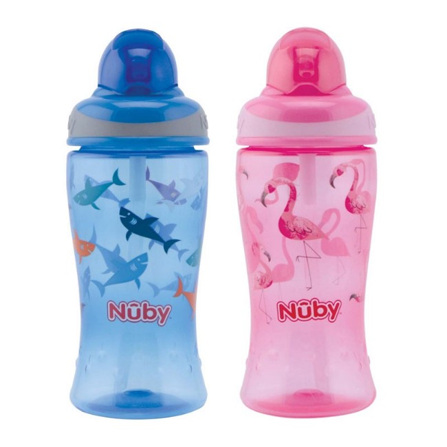 Immagine di Nuby Tazza Flip It in Polipropilene con Cannuccia - 360ml