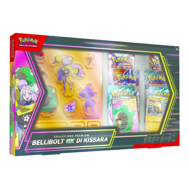 Immagine di Pokemon Collezione Premium Bellibolt-ex di Kissara