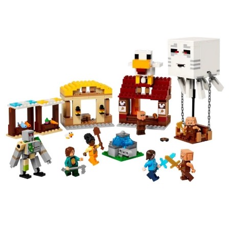 LEGO Minecraft Attacco al Villaggio del Ghast-Pallone 21273