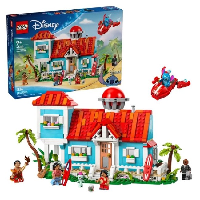 LEGO Disney Casa sulla Spiaggia di Lilo e Stitch 43268