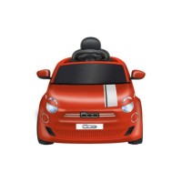 Auto Elettrica BT Li-Ion Fiat 500E Rossa 12,6V 4,5AH con Radiocomando