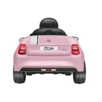 Auto Elettrica BT Li-Ion Fiat 500E Rosa 12,6V 4,5AH con Radiocomando