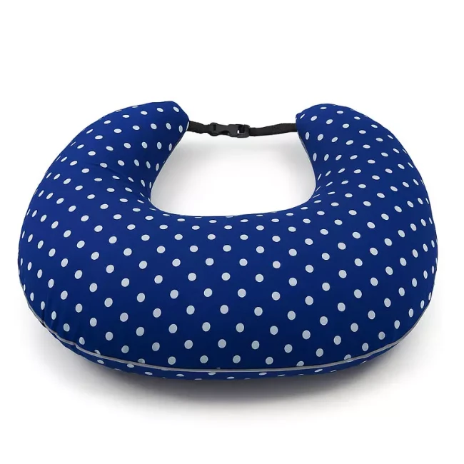 Immagine di Nuvita FeedFriend Federa di Ricambio per Cuscino Allattamento - Pois Blu