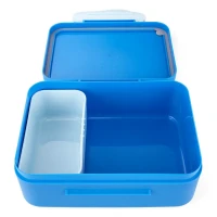 Immagine di Ergobag Portamerenda Lunchbox Bluelight Doppio Scomparto