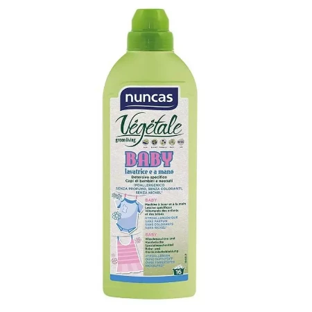 Immagine di Nuncas Vegetale Baby Detersivo Lavatrice Liquido Specifico per Capi di Bambini e Neonati