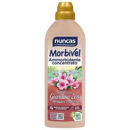 Immagine di Nuncas Morbivel Ammorbidente Concentrato per Bucato 750ml - Giardino Zen