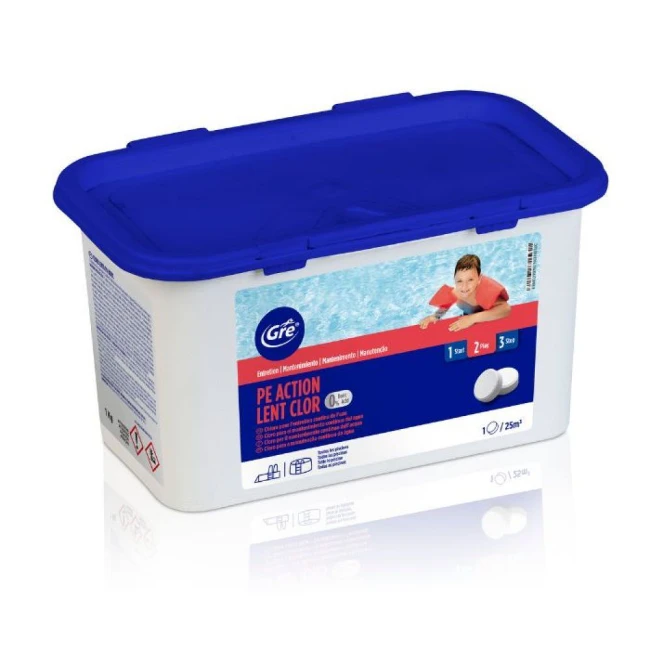 Immagine di Gre Cloro Lento in Pastiglie 250 g