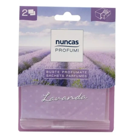 Immagine di Nuncas Buste Profumate per Armadi e Cassetti 2pz - Lavanda