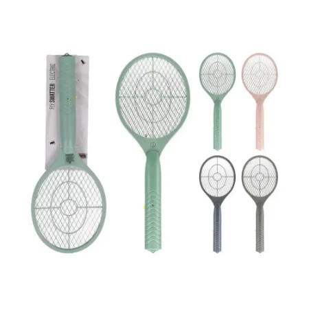 Racchetta Elettrica Antizanzare - Saccia Insetti Portatile per Interni ed Esterni - 46 cm