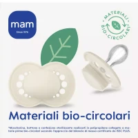Immagine di Mam Original Start Night Ciuccio Ortodontico in Caucciù con Bottone Luminoso - Confezione 2 Ciucci da 0m+