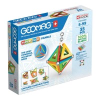 Geomag Supercolor Panels Recycled 35 Pezzi