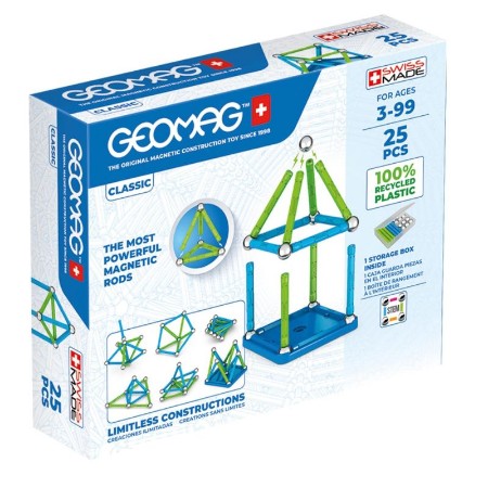 Geomag Classic Recycled 25 Pezzi