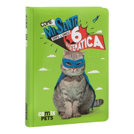 Immagine di Diario 12 Mesi 2025/26 – COMIX Pets Non Datato