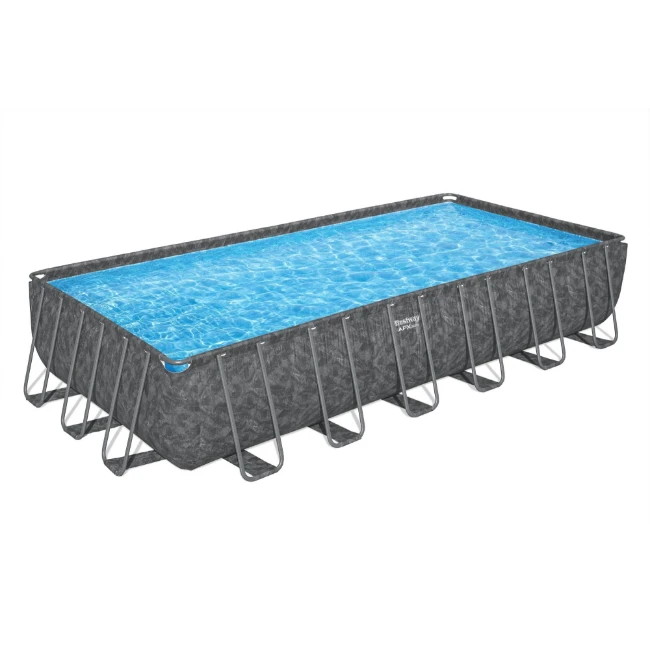 Immagine di Bestway Piscina Rettangolare APX 365 - 561KG - 732x366x132cm con Filtro a Sabbia