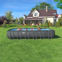 Immagine di Bestway Piscina Rettangolare APX 365 - 561KG - 732x366x132cm con Filtro a Sabbia