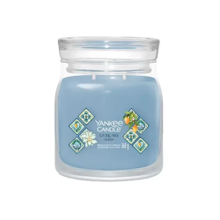 Immagine di Yankee Candle Signature Candela in Giara Media Azure Sky 50 Ore