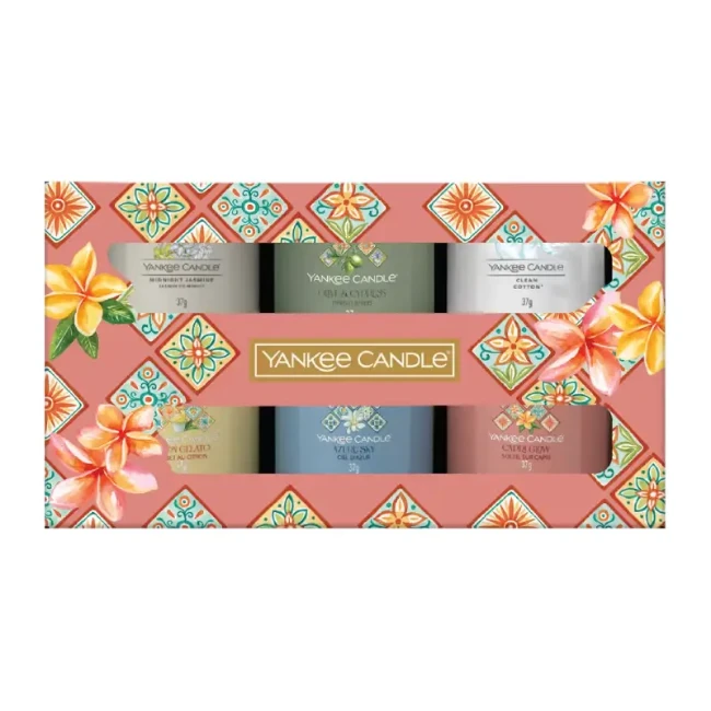 Immagine di Yankee Candle Hello Italy Confezione Regalo 6 Candele Mini