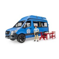Bruder MB Sprinter Camper con Conducente 02684