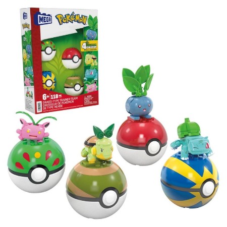 MEGA Pokemon Pokeball di Erba