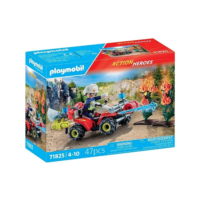 Playmobil Quad dei Pompieri - 71825