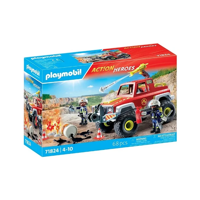 Playmobil Pick-Up dei Pompieri - 71824 