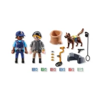 Playmobil Unità Cinofila e Ladro - 71371