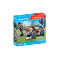 Playmobil Unità Cinofila e Ladro - 71371