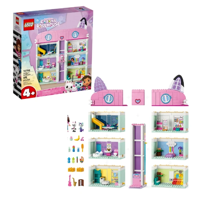 LEGO Gabby's Dollhouse La casa delle bambole di Gabby 10788