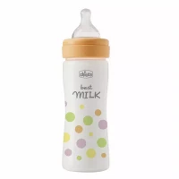 Immagine di Chicco Biberon Perfect Easy in Silicone, dai 2 Mesi, Flusso Medio - 250ml 