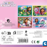 Clementoni Cubi 12 Pezzi Gabby`S Dollhouse - 41193