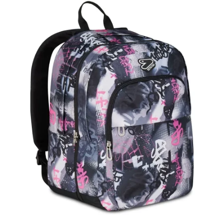 Immagine di Seven Zaino Pro XXL Reversibile Detach Gray Shadow Fluo Fuxia