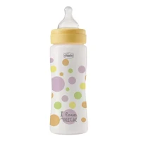 Immagine di Chicco Biberon Perfect Easy in Silicone, dai 4 Mesi, Flusso Rapido - 330ml