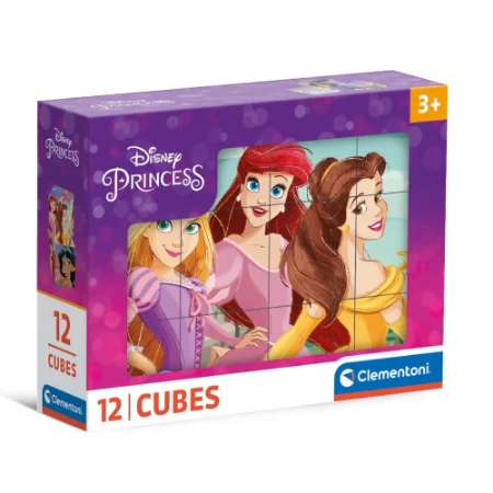 Clementoni Cubi 12 Pezzi Princess - 41197