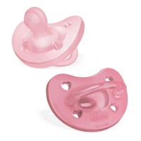 Immagine di Chicco PhysioForma Soft Ciuccio in Silicone Morbido, 6-16m, Anatomico e Igienico - Confezione Doppia