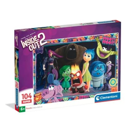 Clementoni Puzzle 104 Pezzi Inside Out 2 - 25068