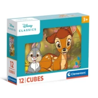 Clementoni Cubi 12 Pezzi Disney Classic 