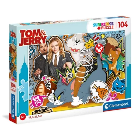 Clementoni Puzzle 104 Pezzi Tom & Jerry