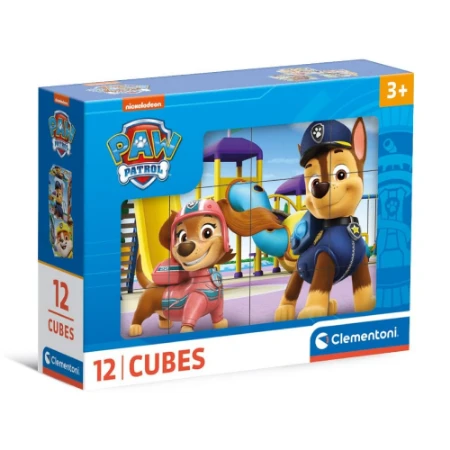 Clementoni Cubi 12 Pezzi Paw Patrol