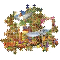 Clementoni Puzzle 1500 Pezzi Woodland Fantasy Garden 