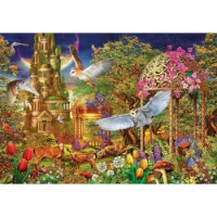 Clementoni Puzzle 1500 Pezzi Woodland Fantasy Garden 