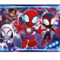 Clementoni Puzzle 24 Pezzi Marvel Maxi Spidey & Friends - Puzzle per Bambini dai 3 anni 