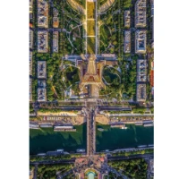 Clementoni Puzzle 1500 Pezzi Flying Over Paris