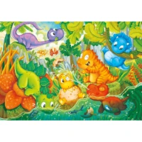 Clementoni Puzzle 24 Pezzi Maxi Dinos Happy Oasis