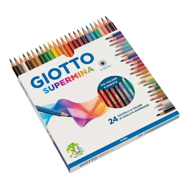 Immagine di Giotto 24 Pastelli Supermina 