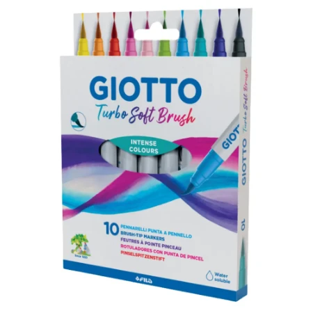 Immagine di Giotto Pennarelli Turbo Soft Brush
