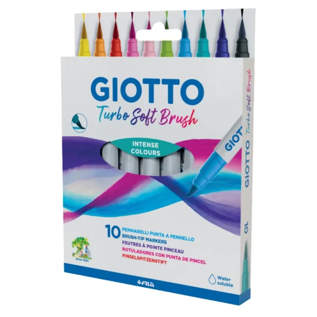 Immagine di Giotto Pennarelli Turbo Soft Brush