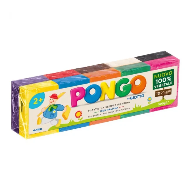 Immagine di Giotto Pongo by Giotto 100% Vegetale 10x50 Gr