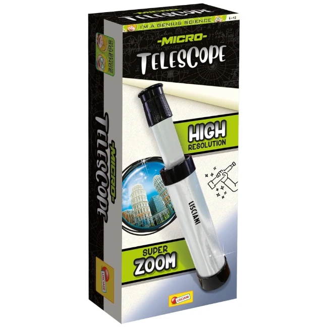 Lisciani Giochi I'M a Genius Micro-Telescope